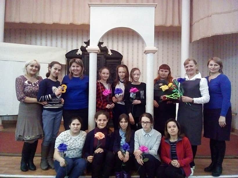 г. Канаш: Подарок маме на 8 марта – своими руками!