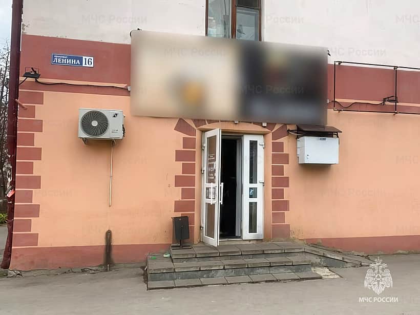 В Канаше горел магазин по продаже пива.