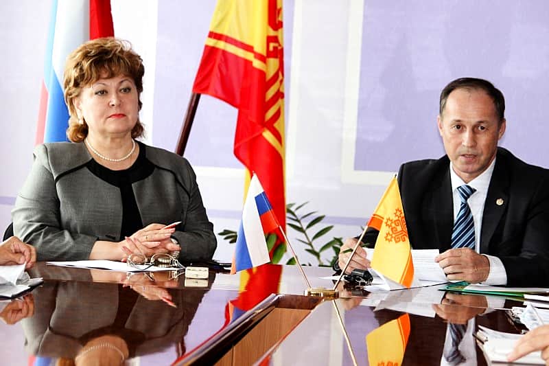 Канаш с рабочим визитом посетил руководитель Государственной жилищной инспекции С.П. Димитриев.