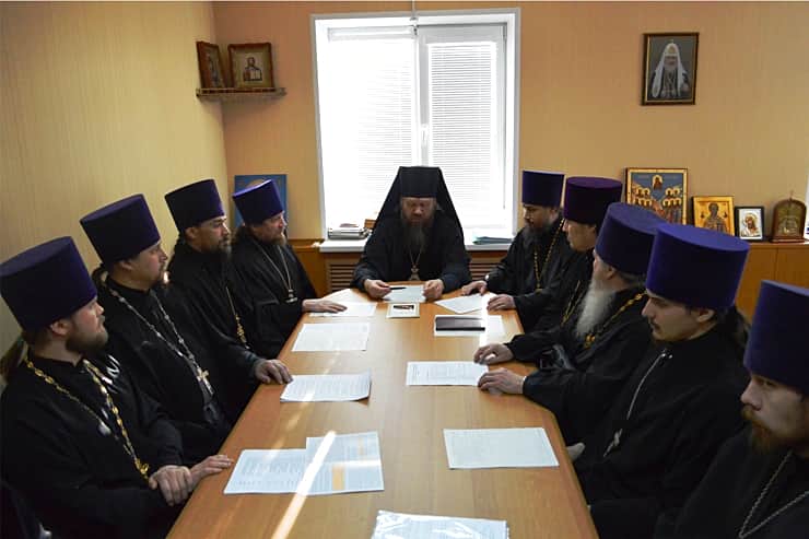 В г. Канаш состоялся Епархиальный совет.