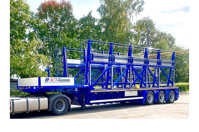 В Канаше начато строительство производственного цеха по производству прицепов и полуприцепов.