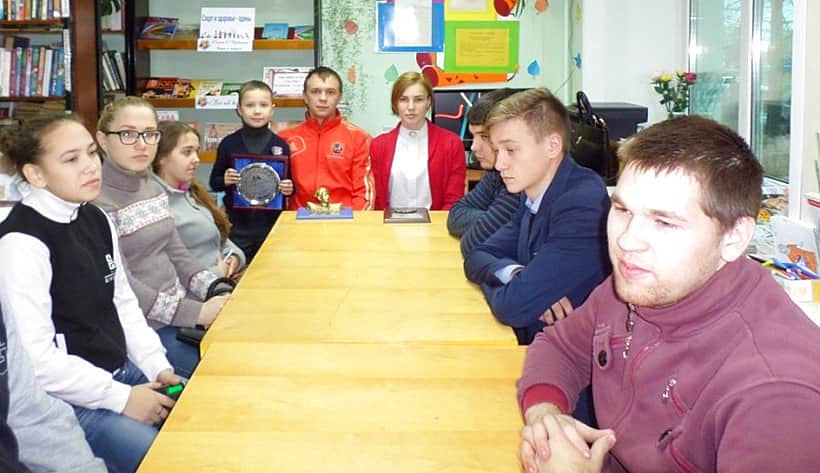 г. Канаш: Для студентов Канашского строительного техникума состоялся вечер встречи "Спорт стиль жизни".