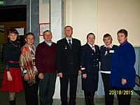 г.Канаш: Встреча "Крепки династии железнодорожников" в рамках республиканской акции волонтеров - профориентаторов (фото №1).