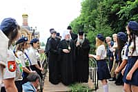 В Канаше храм-часовня святых благоверных князей Петра и Февронии Муромских распахнул свои врата (фото №15).