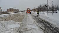 В Канаше очистка автомобильных дорог ведется круглосуточно (фото №13).