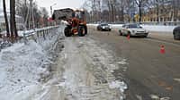 В Канаше очистка автомобильных дорог ведется круглосуточно (фото №17).
