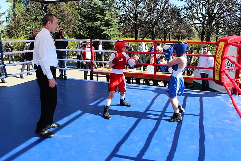 В Канаше проходит III открытый республиканский турнир по боксу.