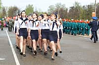 В Канаше прошел Парад юнармейцев (фото №10).