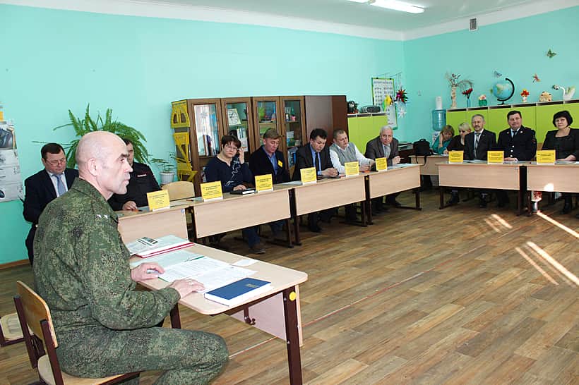 В Канаше прошла призывная комиссия по мобилизации граждан.