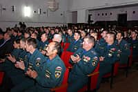 В Канаше прошло торжественное мероприятие, посвященное 90-летию Канашской пожарной охраны (фото №1).