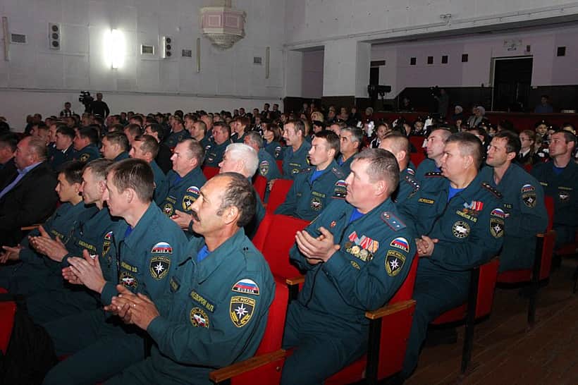 В Канаше прошло торжественное мероприятие, посвященное 90-летию Канашской пожарной охраны.