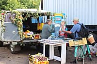 В Канаше прошло торжественное открытие ярмарки сельскохозяйственной продукции "Дары осени-2015" (фото №10).