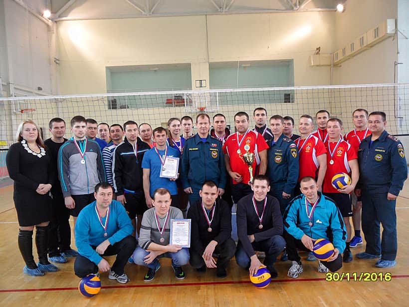 В Канаше состоялись соревнования по волейболу в системе МЧС среди подведомственных учреждений Главного управления МЧС России по Чувашской Республике.