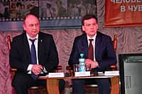 В Канаше с участием Председателя Кабинета Министров Чувашии Моторина И.Б. состоялось совещание по итогам социально-экономического развития города Канаша за 2015 год (фото №23).