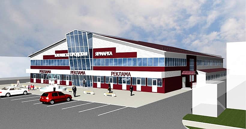 В Канаше завершается реконструкция крытого павильона на территории городского рынка.