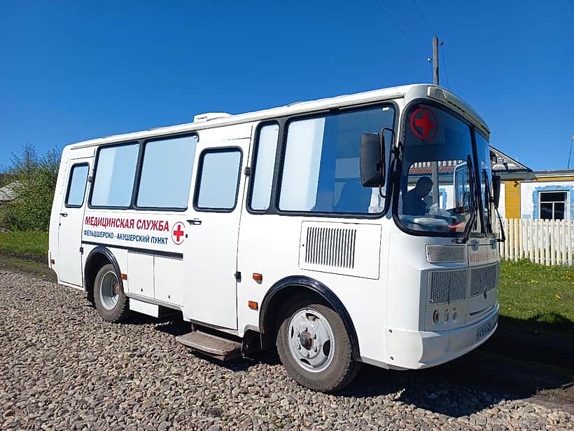 Канашская центральная районная больница проводит медицинские консультации в деревнях с помощью передвижного ФАПа.
