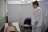 131 человек обследовали специалисты Канашской ЦРБ в выездном пункте здоровья, который развернул деятельность в деревне Малые Бикшихи. (фото №9).