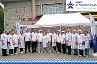 131 человек обследовали специалисты Канашской ЦРБ в выездном пункте здоровья, который развернул деятельность в деревне Малые Бикшихи. (фото №1).