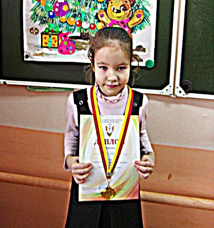 Канашская школьница заняла 1 место в первенстве Чувашской Республики по шахматам.