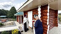В Канашском районе открыли Святой источник в память о погибшем участнике СВО (фото №1).