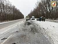 10 декабря на автодороге А-151 Канашского округа произошло ДТП со смертельным исходом (фото №2).