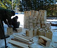 В КУ "Канашское лесничество" организованы мероприятия, приуроченные к Международному дню птиц (фото №5).