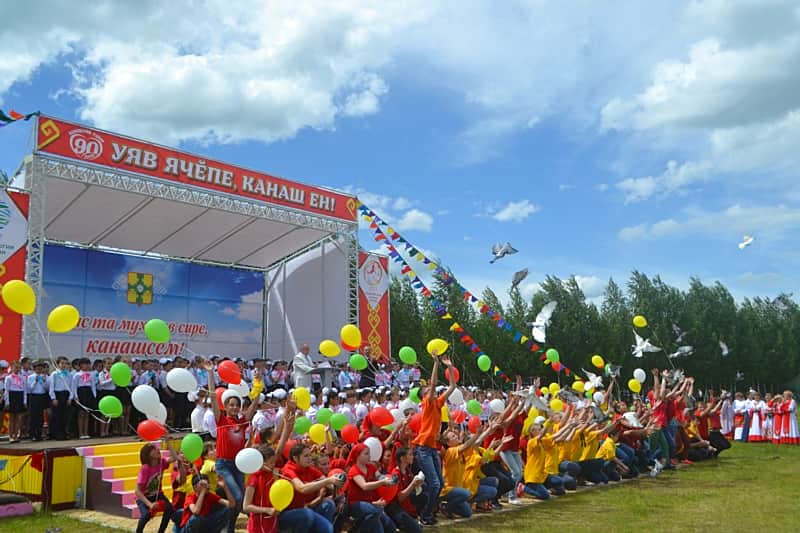 В Канашском районе "Акатуй-2017" прошел с участием гостей не только из родной Чувашии, но и из Украины.