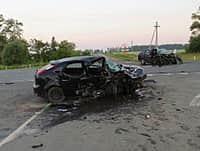 В Канашском районе ДТП, в котором два человека погибли, произошло по вине пьяного водителя (фото №3).