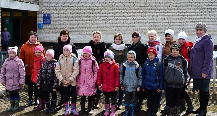 В Канашском районе официально дан старт акции «Георгиевская ленточка».