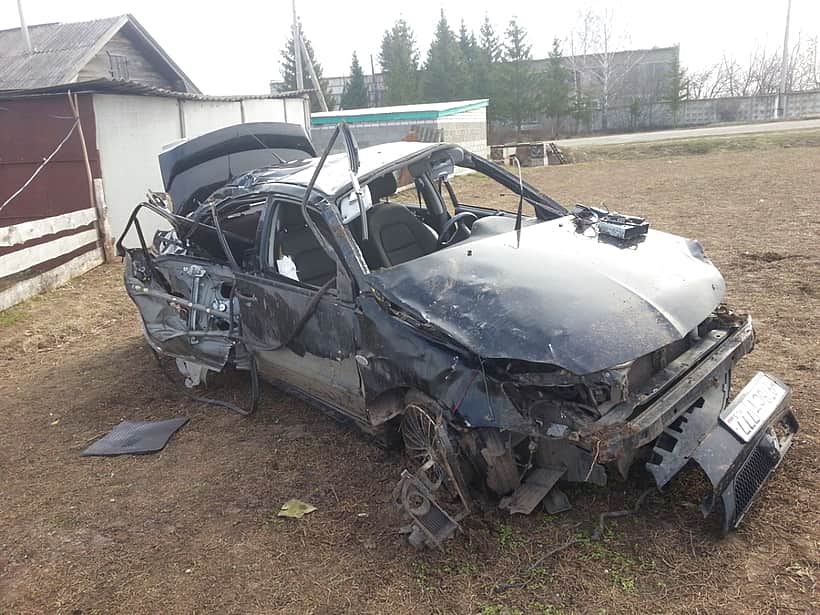 В Канашском районе произошло ДТП. Погибли двое.