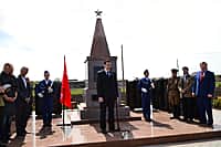 В Канашском районе в торжествах в честь Дня Победы принимал участие заместитель Председателя Кабинета Министров Республики - министр сельского хозяйства С.В. Павлов (фото №1).