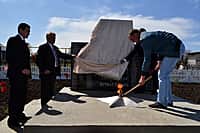 В Канашском районе в торжествах в честь Дня Победы принимал участие заместитель Председателя Кабинета Министров Республики - министр сельского хозяйства С.В. Павлов (фото №5).