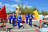 В Канашском районе в торжествах в честь Дня Победы принимал участие заместитель Председателя Кабинета Министров Республики - министр сельского хозяйства С.В. Павлов (фото №7).