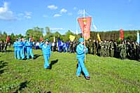 В Канашском районе в торжественной обстановке закрылась одна из самых ярких страниц школьной жизни - финальные игры юнармейского движения "Зарница" и "Орленок" (фото №7).