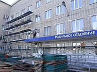 Проинспектирован ход капитального ремонта родильного отделения Канашской горбольницы.