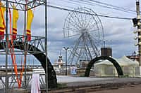 Колесо обозрения на заливе в Чебоксарах поможет еще лучше разглядеть красоту Чебоксар (фото №1).