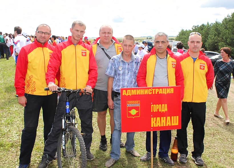 Команда администрации города Канаша выступила в летнем этапе XIV Спартакиады работников органов местного самоуправления Чувашской Республики.