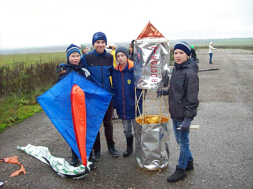Команда города Канаш приняла участие в республиканском фестивале «Воздушные змеи».
