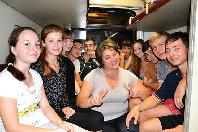 Команда военно-патриотического клуба «Максимум» школы № 11 им. И.А. Кабалина держит путь на Всероссийский молодежный образовательный военно-спортивный слет "Готов к труду и обороне".