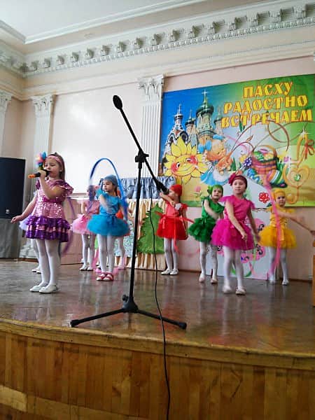 Концерт в детской музыкальной школе "Пасху радостно встречаем".