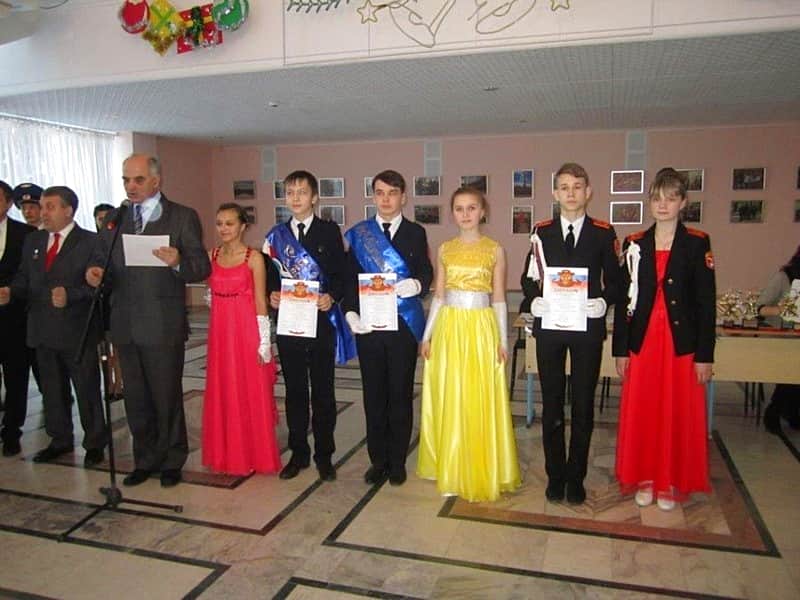 В конкурсе бального танца кадетских школ Чувашской Республики Лицей государственной службы и управления г. Канаш занял I место.