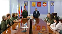 Жители деревни Кошноруй отправили на передовую юбилейную, тысячную маскировочную сеть (фото №1).