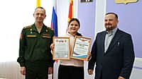 Жители деревни Кошноруй отправили на передовую юбилейную, тысячную маскировочную сеть (фото №7).