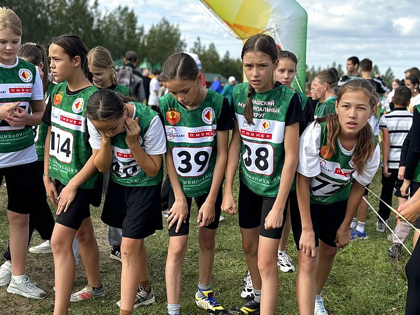 В Канашском районе на «Кросс нации» вышли более 2 тыс. участников.