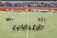 Акция по развертыванию самого большого Государственного флага России площадью 3 750 квадратных метров прошла в Канаше (фото №13).