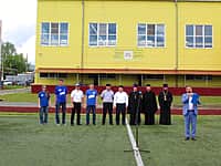 Акция по развертыванию самого большого Государственного флага России площадью 3 750 квадратных метров прошла в Канаше (фото №2).