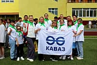 Акция по развертыванию самого большого Государственного флага России площадью 3 750 квадратных метров прошла в Канаше (фото №18).