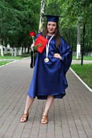 Лучшим выпускником 2015 года Чувашского государственного университета имени И.Н. Ульянова стала и уроженка Ухманского сельского поселения Канашского района – Ольга Семенова (фото №6).