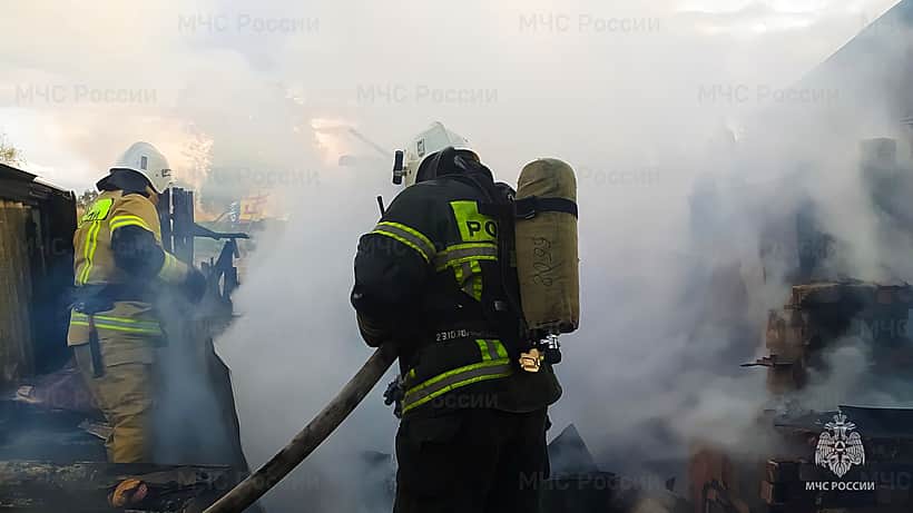 В Канашском районе ликвидирован пожар на территории пасеки.