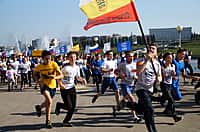 Михаил Игнатьев принял участие во Всероссийском дне бега "Кросс Нации-2015" (фото №18).
